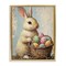 Stupell Industries Easter Bunny Basket Floating Frame By Franklyn Gregory
